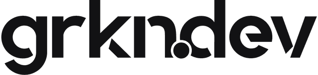 Dark Text Logo with Dot